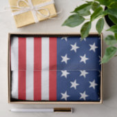 Papier voor patriotweefsel onder patriottische vla (Geschenk)