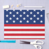 Papier voor patriotweefsel onder patriottische vla (Craft)