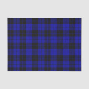 Papier voor patroonzwart en blauw weefsel