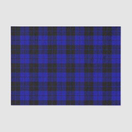 Papier voor patroonzwart en blauw weefsel (Voorkant)