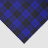 Papier voor patroonzwart en blauw weefsel (Detail)