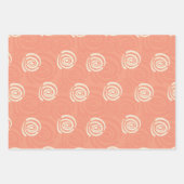 Papier voor perforatie en blauwe wand- en wandbekl inpakpapier vel (Voorkant 3)