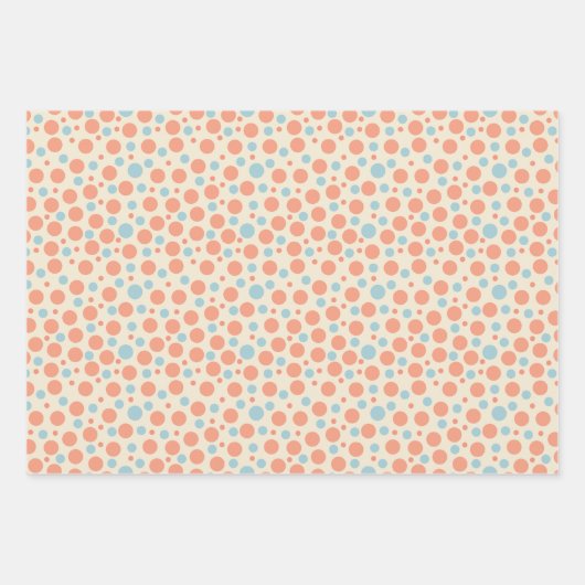 Papier voor perforatie en blauwe wand- en wandbekl inpakpapier vel (Voorkant)