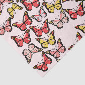 Papier voor persoonlijk Butterfly-weefsel (Detail)