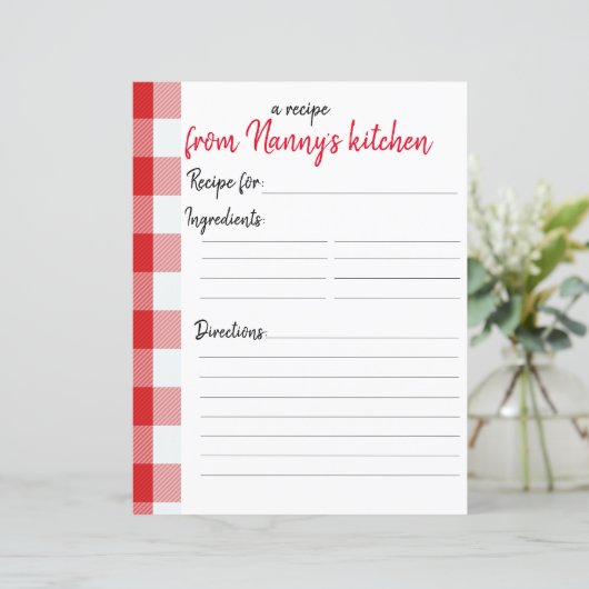 Papier voor persoonlijk gebruik (Staand voorkant)