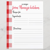 Papier voor persoonlijk gebruik (Voorkant)