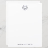 Papier voor persoonlijk Logo op basis van nimestis (Voorkant / Achterkant)