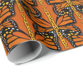 Papier voor persoonlijke cadeautjes met vlindervul (Rol Hoek)