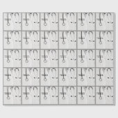 Papier voor persoonlijke cadeautjes voor artsen (Vlak)