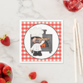 Papier voor pizzaketjes voor pizza servet (Insitu)