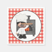 Papier voor pizzaketjes voor pizza servet (Voorkant)