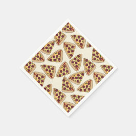 Papier voor pizza's servetten