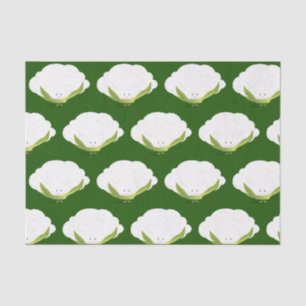 Papier voor plaveisel-wasgoed met bloemkool