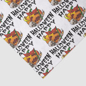 Papier voor pompoenen van halloween (Detail)