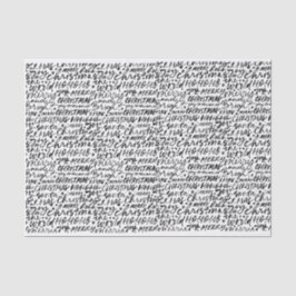 Papier voor prettige kerstcadeaus