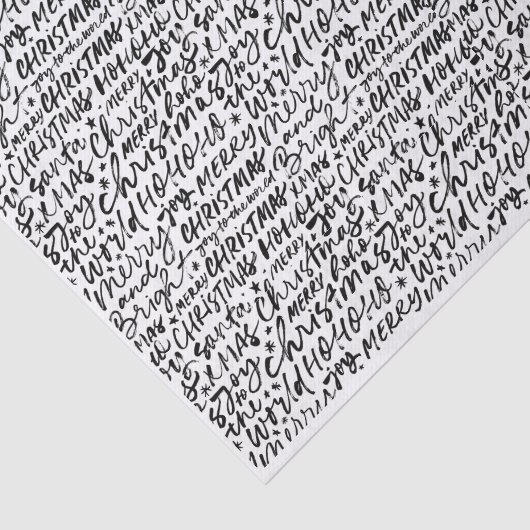 Papier voor prettige kerstcadeaus (Detail)