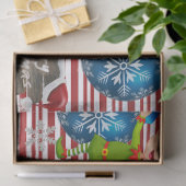 Papier voor prettige kerstcadeaus Elf (Geschenk)