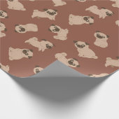Papier voor puppy Pattern-overvulling (Hoek)