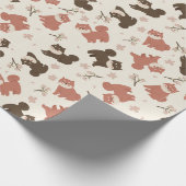 Papier voor puppy Pattern-overvulling (Hoek)