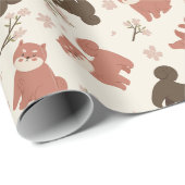 Papier voor puppy Pattern-overvulling (Rol Hoek)