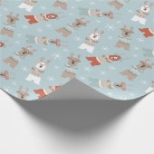 Papier voor puppy Pattern-overvulling (Hoek)