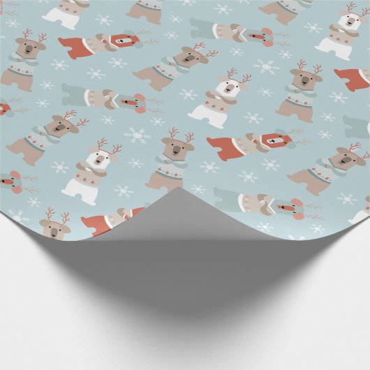 Papier voor puppy Pattern-overvulling (Hoek)