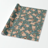 Papier voor puppy Pattern-overvulling (Uitgerold)