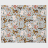 Papier voor puppy Pattern-overvulling (Vlak)