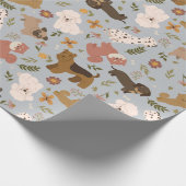 Papier voor puppy Pattern-overvulling (Hoek)