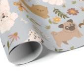 Papier voor puppy Pattern-overvulling (Rol Hoek)