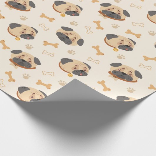 Papier voor puppy Pattern-overvulling (Hoek)