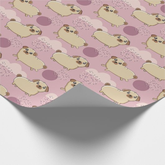 Papier voor puppy Pattern-overvulling (Hoek)