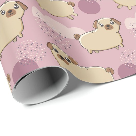 Papier voor puppy Pattern-overvulling (Rol Hoek)