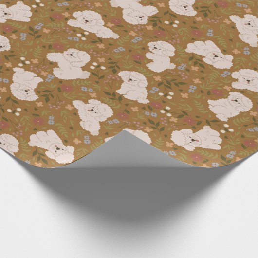 Papier voor puppy Pattern-overvulling (Hoek)