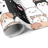 Papier voor puppy Pattern-overvulling (Rol Hoek)