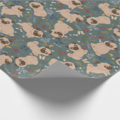 Papier voor puppy Pattern-overvulling (Hoek)