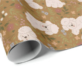 Papier voor puppy Pattern-overvulling (Rol Hoek)