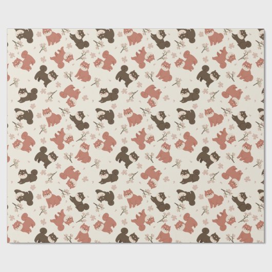 Papier voor puppy Pattern-overvulling (Vlak)