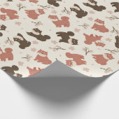 Papier voor puppy Pattern-overvulling (Hoek)