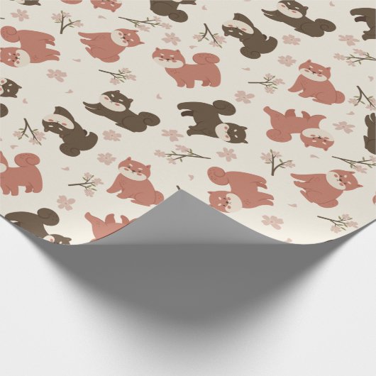 Papier voor puppy Pattern-overvulling (Hoek)