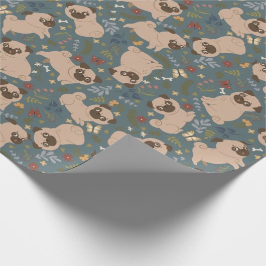 Papier voor puppy Pattern-overvulling (Hoek)