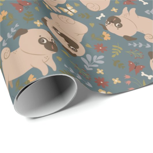 Papier voor puppy Pattern-overvulling (Rol Hoek)