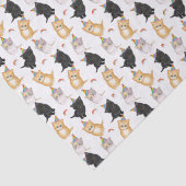 Papier voor regenboogverjaardagen van Cute kittens (Detail)