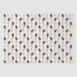 Papier voor regenboogverjaardagen van Cute kittens