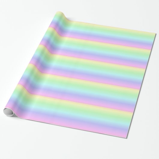 Papier voor regenboogverpakking (Uitgerold)