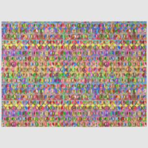 Papier voor regenboogvredessignpapier