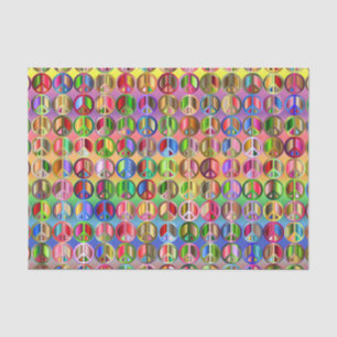 Papier voor regenboogvredessignpapier