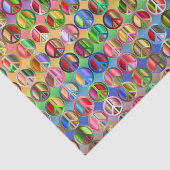 Papier voor regenboogvredessignpapier (Detail)