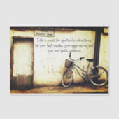 Papier voor reisproblemen (Voorkant)