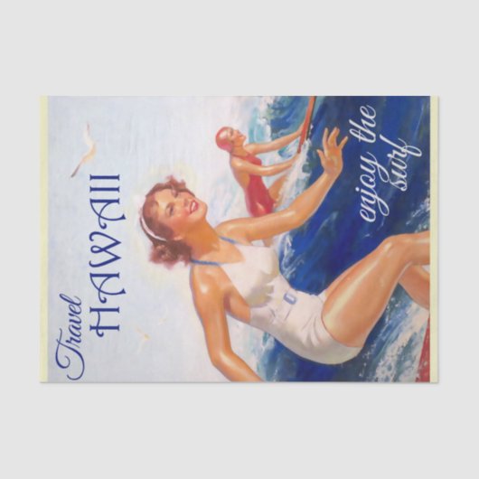  papier voor reizen in het kader van Hawaii (Voorkant)